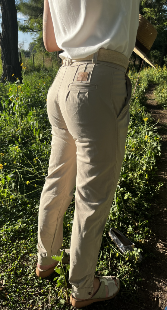 Bombacha de Campo Dama ARISCA - BEIGE Tiro Unico ULTIMO STOCK