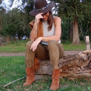 Bombacha de Campo Arisca – Tiro Único | Verde Seco