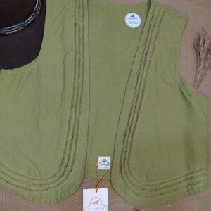 Chaleco Artesanal – Cápsula Cimarrona Limitada