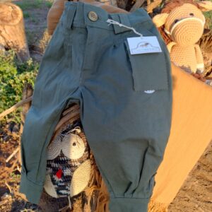 Bombacha de Campo Bebé - Línea Gury - Verde Militar